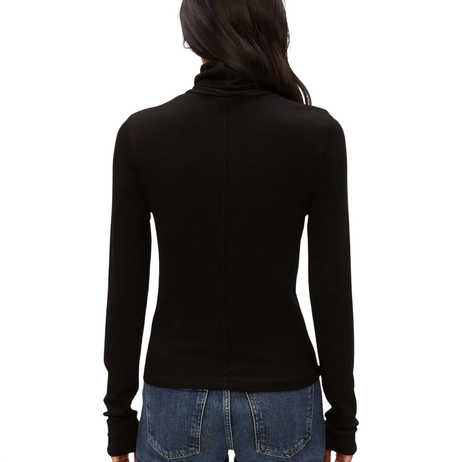 Michael Stars - Tara Crop Turtleneck Top