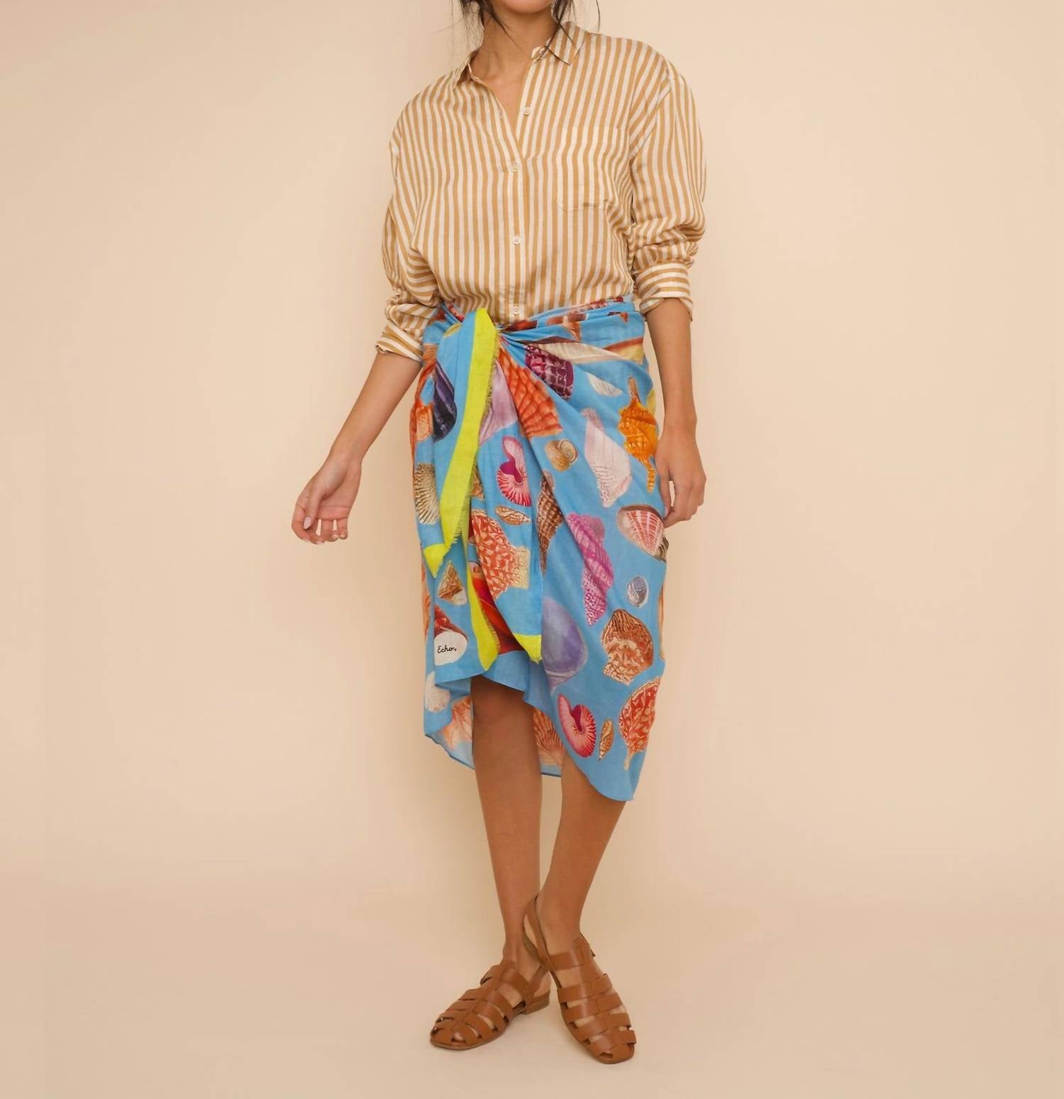 Echo - Sea Treasures Pareo Sarong Wrap