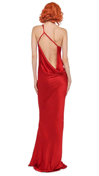 Norma Kamali - One Shoulder Bias Gown