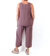 Gerties - Ribbon Trim Crop Pants