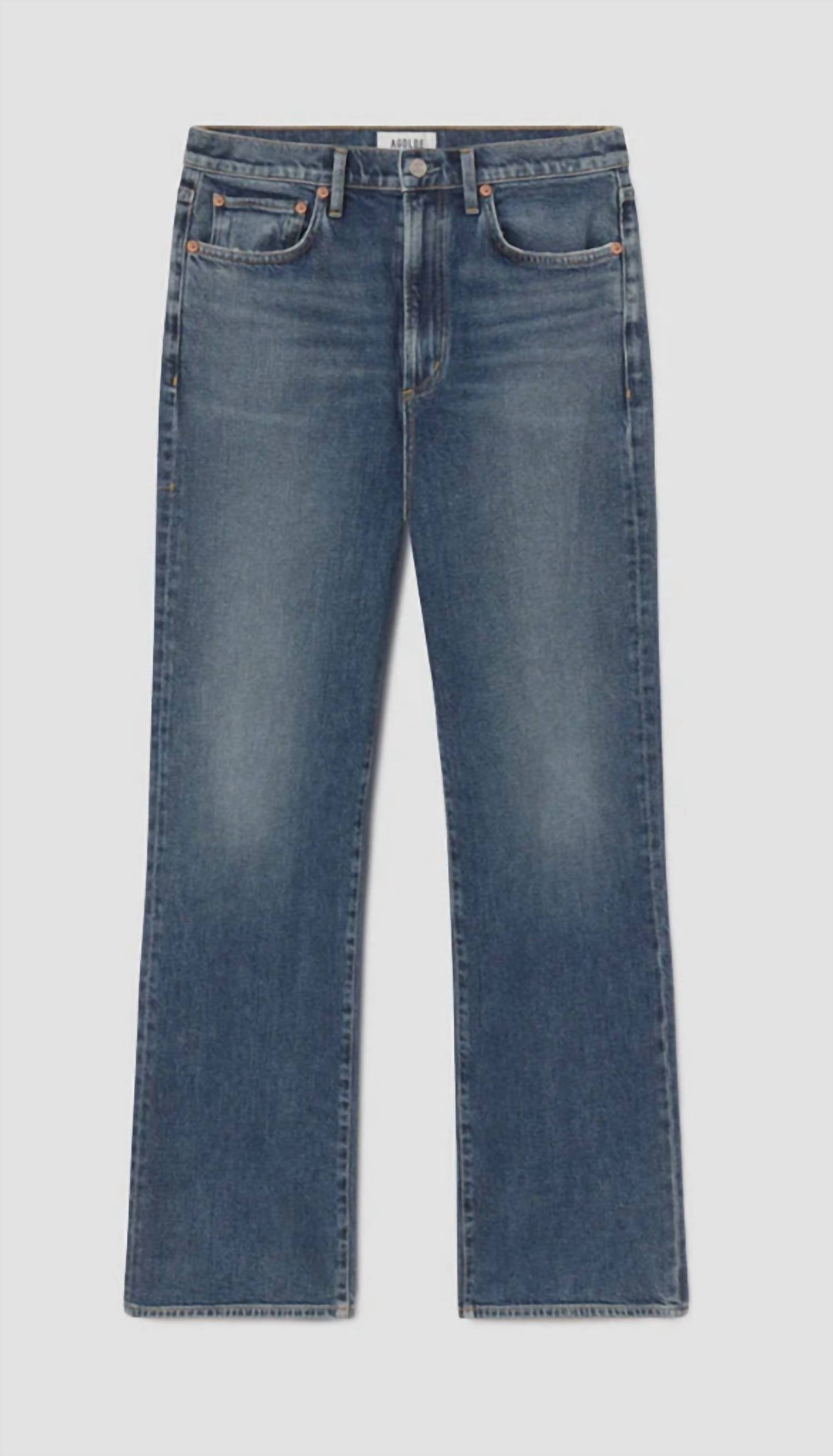 Agolde - Harper Mid Rise Relaxed Straight