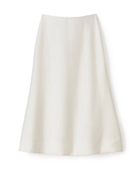 Cartolina Nantucket Mable Midi Skirt in ivory - women's skirt - alternate view