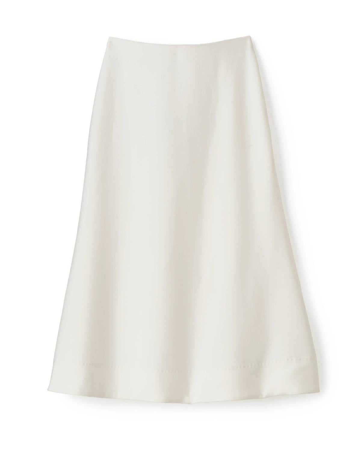 Cartolina Nantucket Mable Midi Skirt in ivory - women's skirt - alternate view