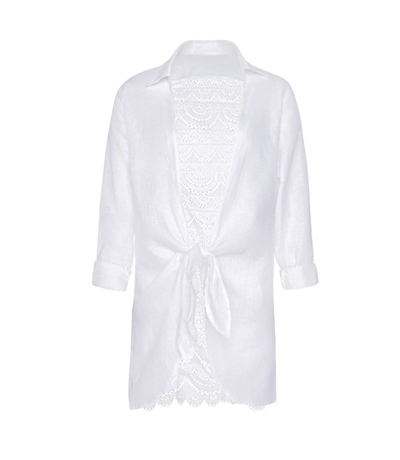 Pq Swim - Lace Millie Tie Cover‑up Tunic