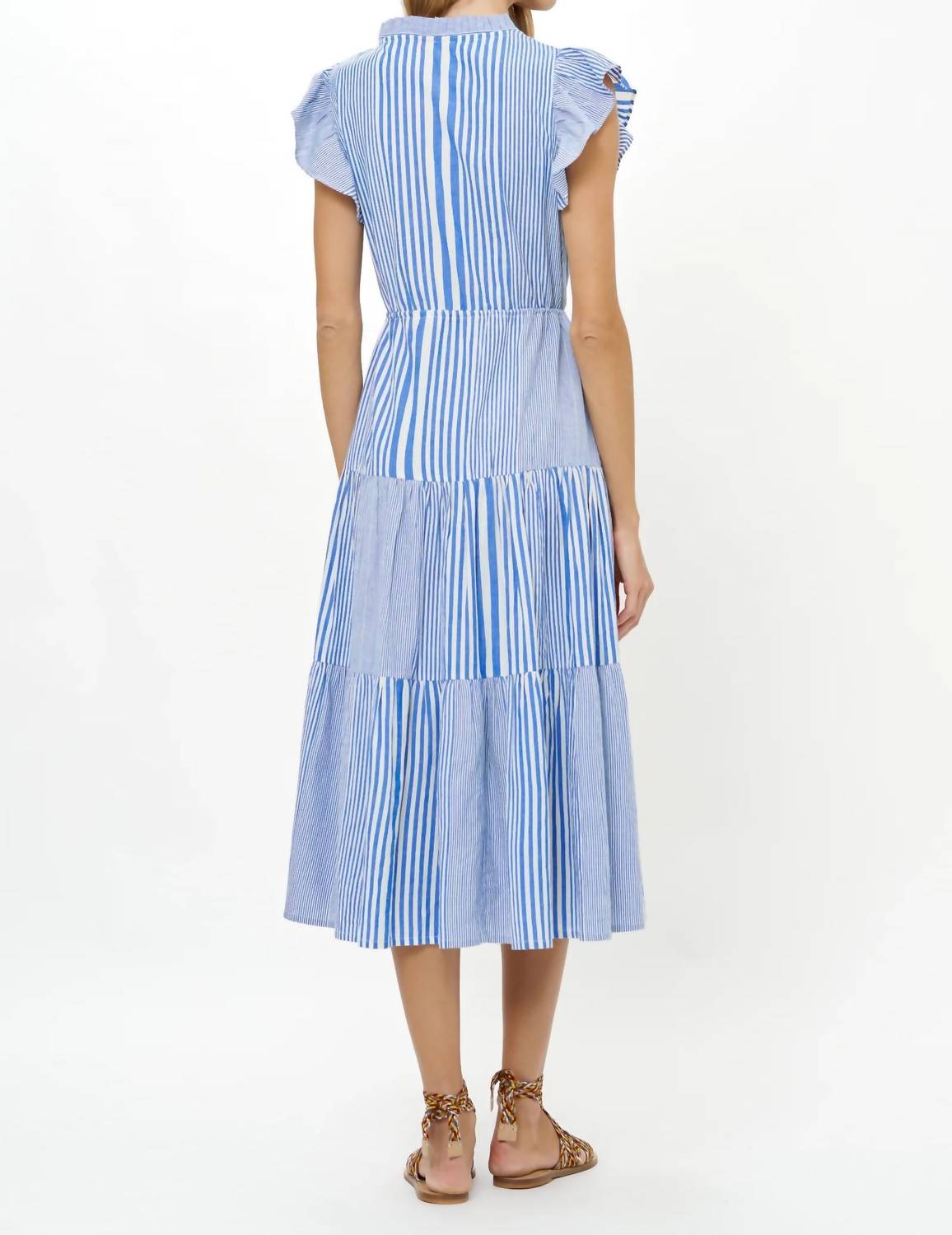 Oliphant - Cinched Flirty Midi Dress