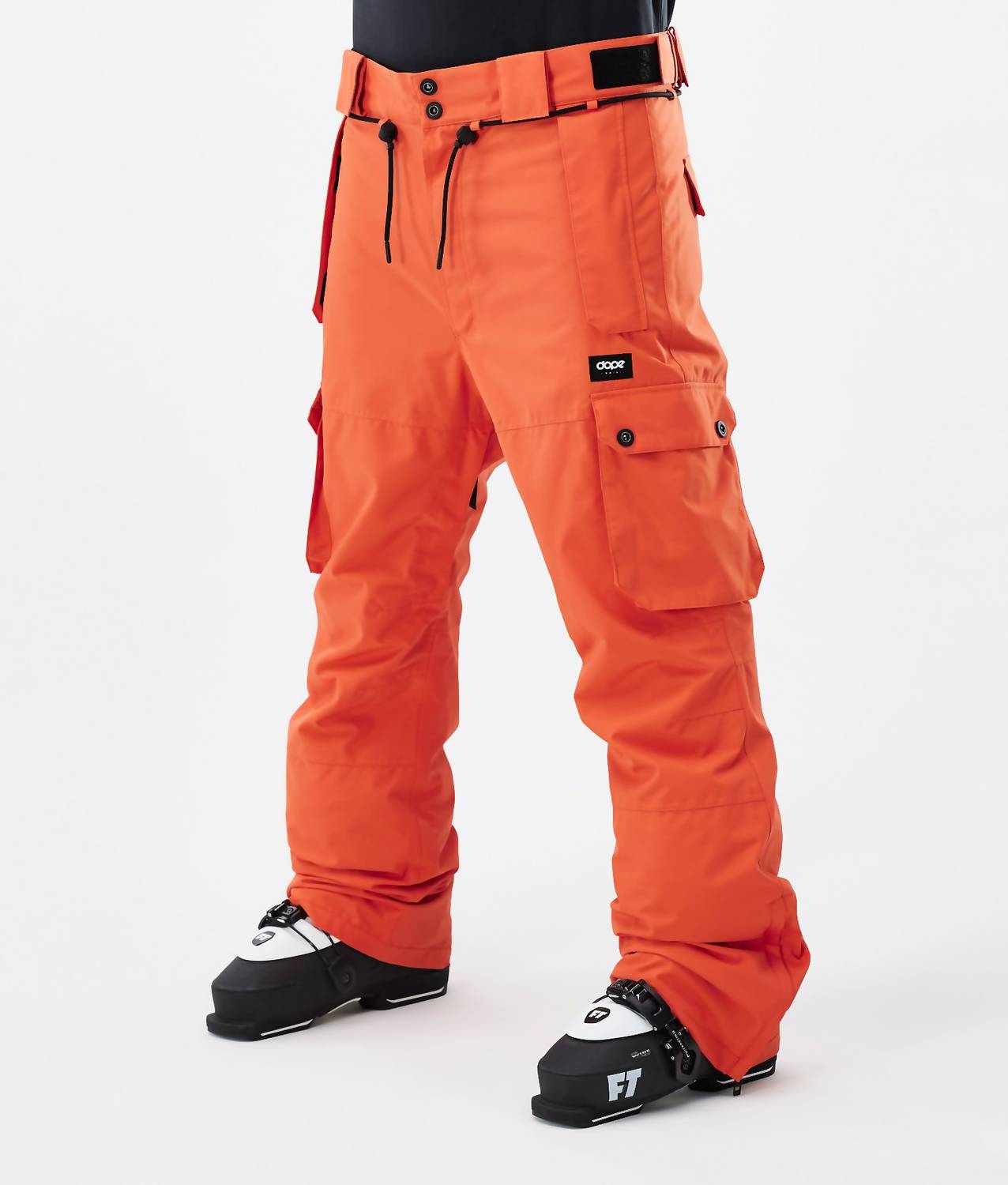 Dope Iconic Ski Pants in orange - men's pants - view 4