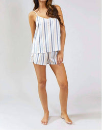 Pretty You London - Candy Striped Pajamas Set