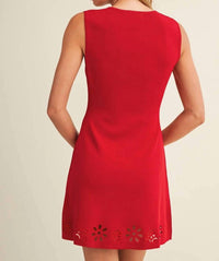 Klesis - Eyelet Mini Dress
