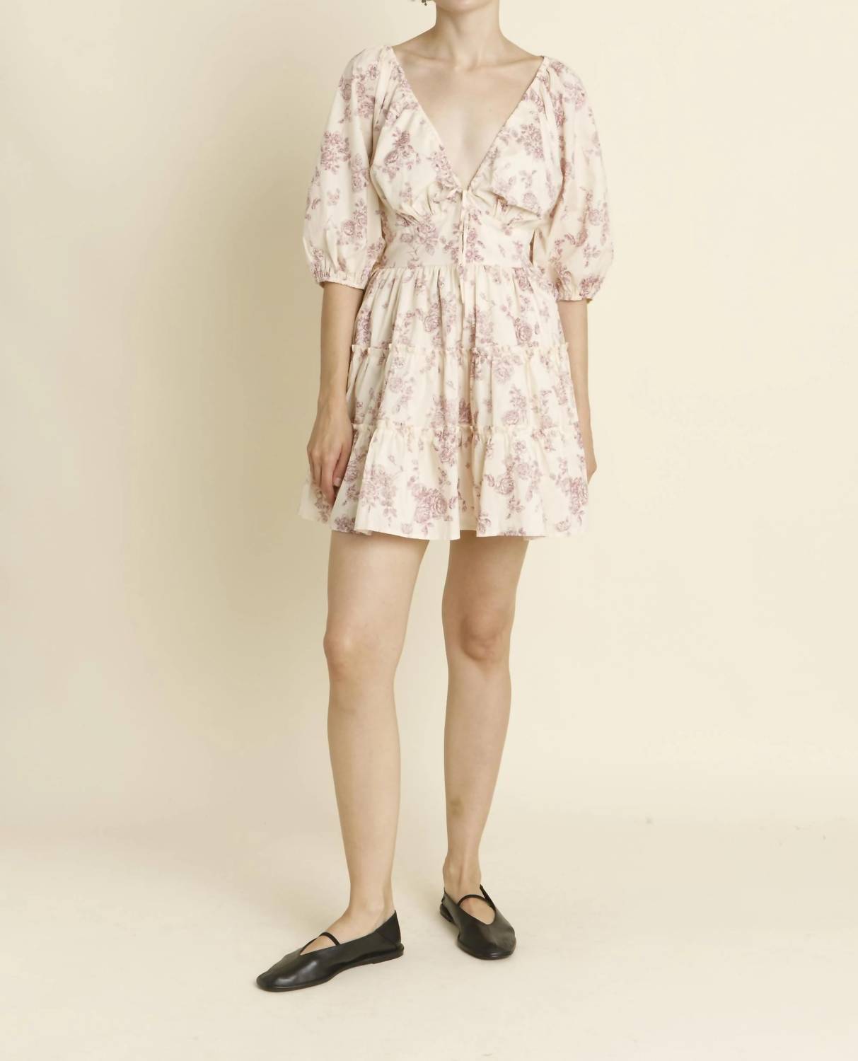 Aureum - Sophia Floral Mini Dress
