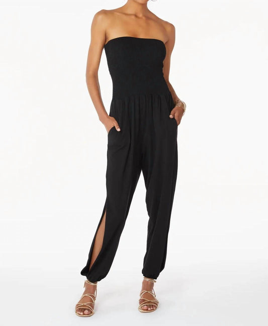 Bobi - Smocked Top Jumpsuit