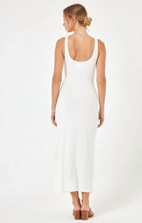 L*Space - Camille Front Loop Cutout Midi Dress