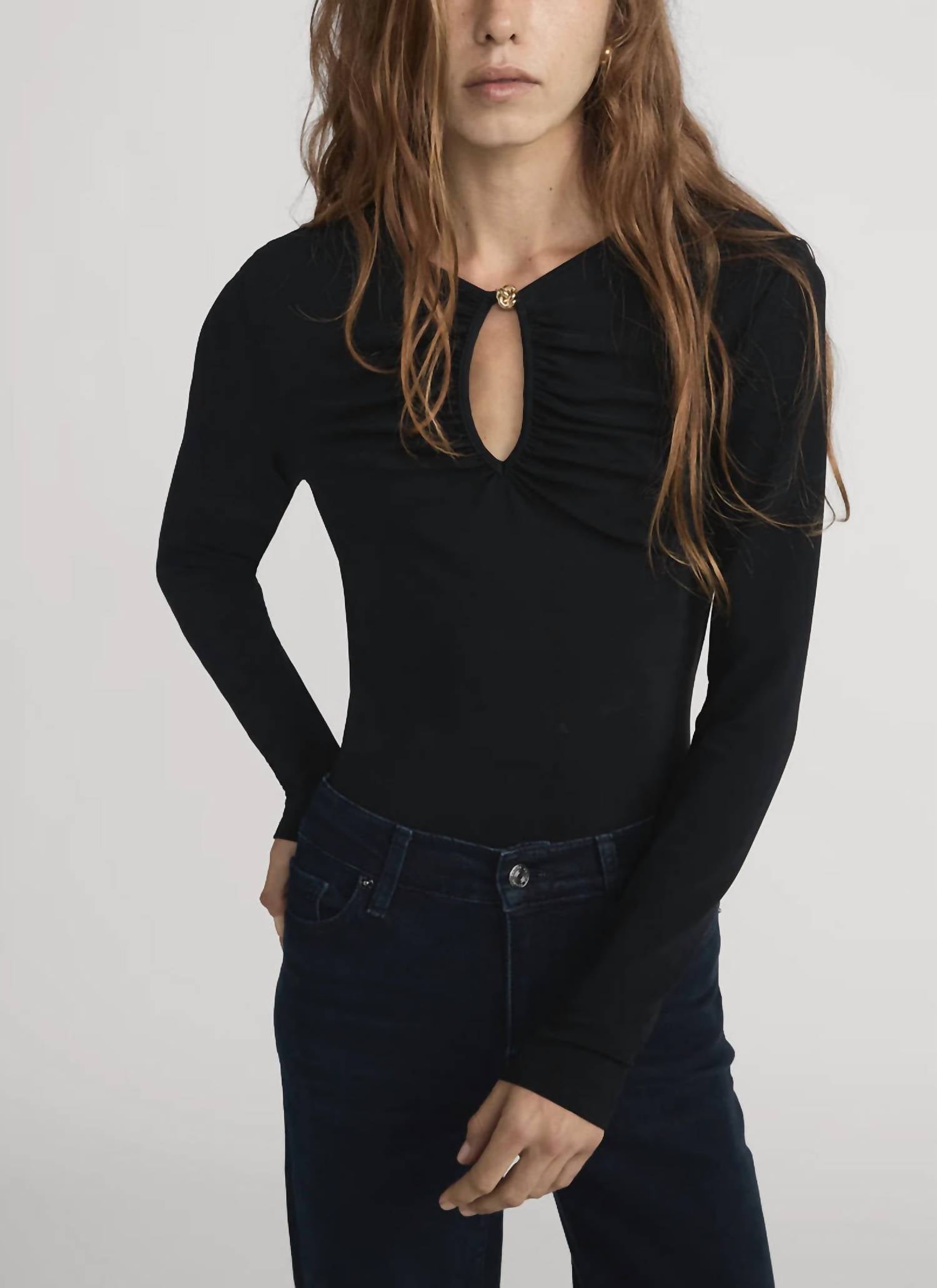 Frame - Keyhole Top