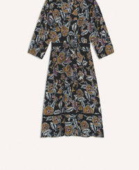 Ba&Sh - VIENNE MIDI V NECK DRESS