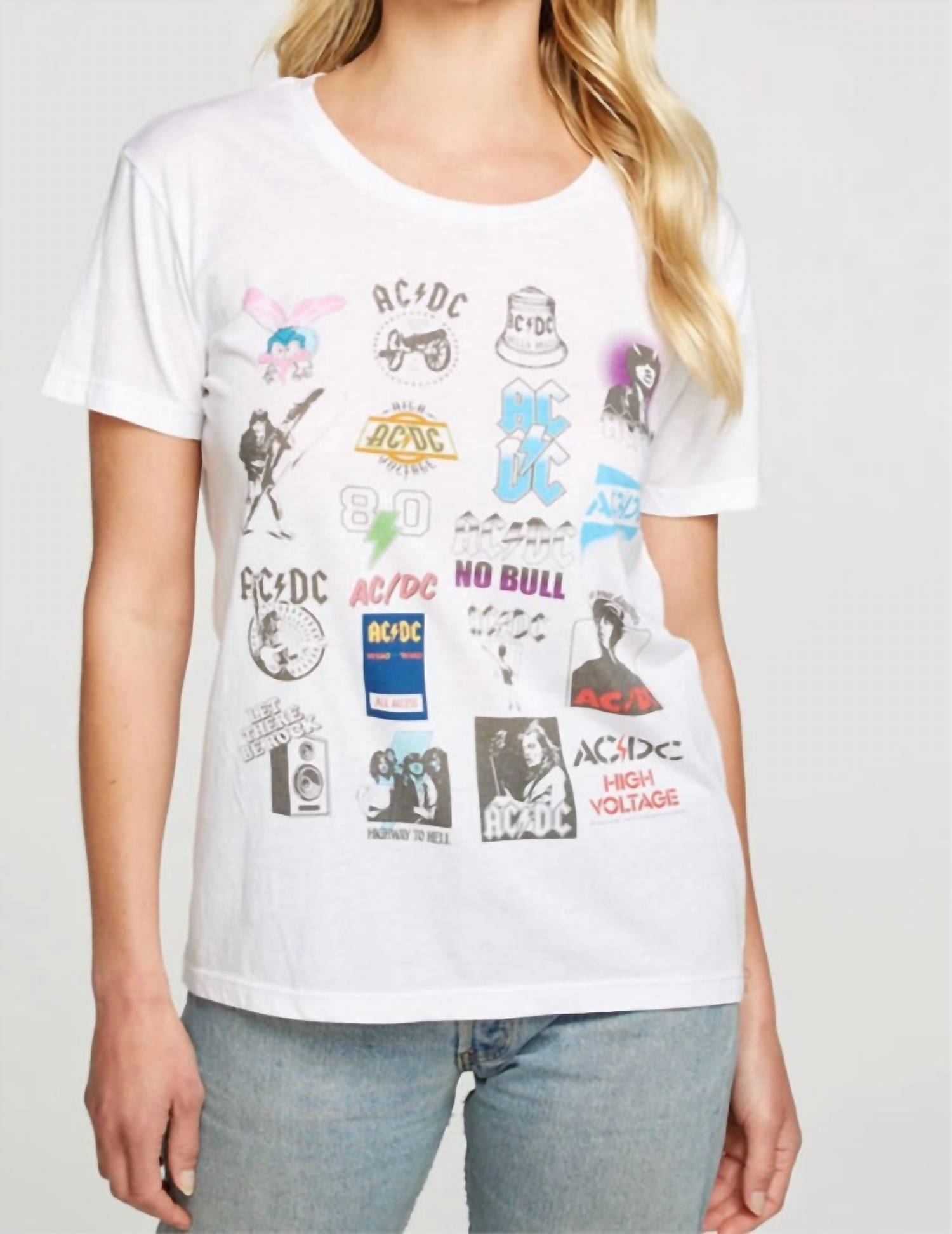 Chaser - Acdc Logo Collage Tee