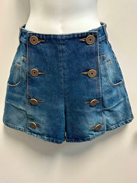 Balmain - PRE-LOVED Denim Shorts