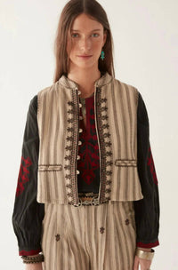 Maison Hotel - Dalia Embroidered Vest
