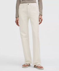 Lululemon - Easy Five Mid-Rise Relaxed Straight Pant