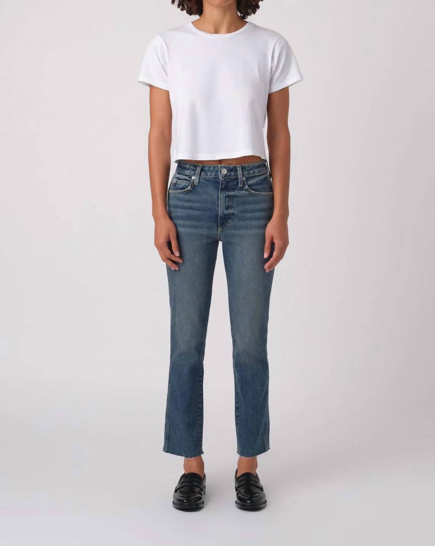 Amo - Chloe Crop High Rise Jeans