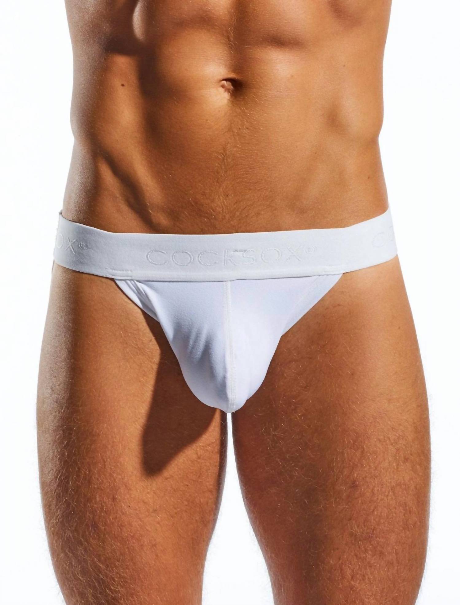 Cocksox Enhancing Pouch Jockstrap in white - men's item - view 4