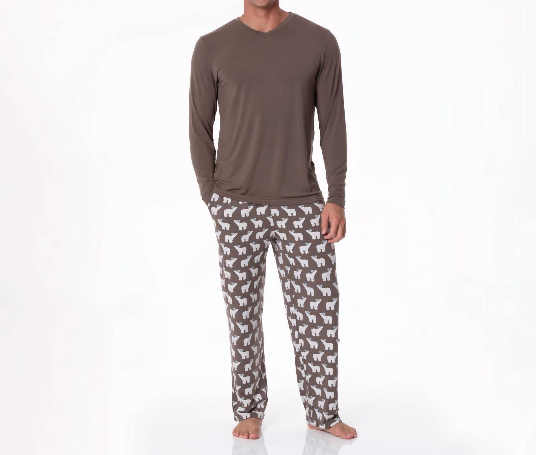 Kickee - Men's Print Pajama Pants