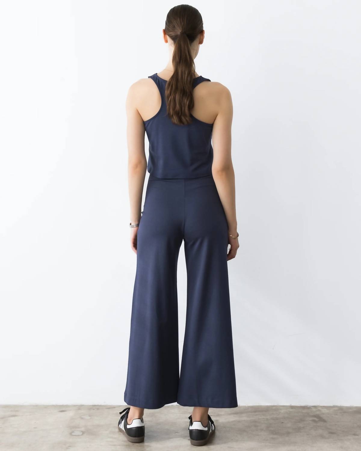 Ripley Rader - Ponte Knit Wide Leg Crop Pants