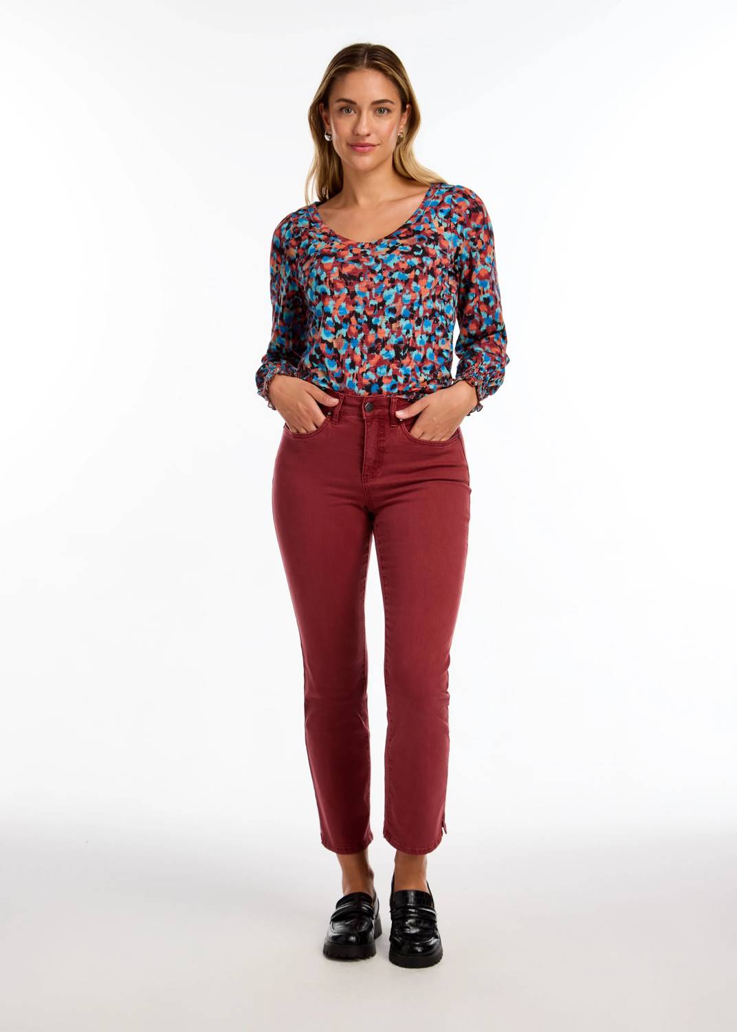 Fdj - Olivia Bootcut Ankle Jeans