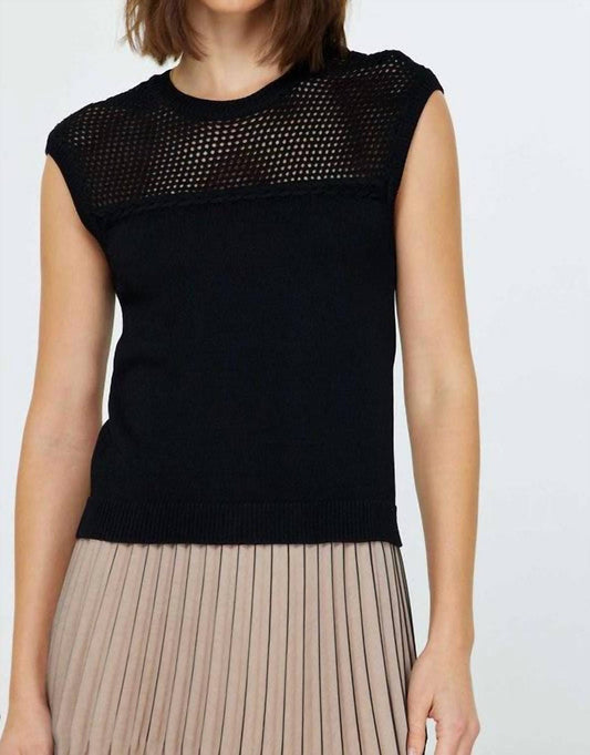 Current Air - Mesh Detail Tank Top