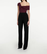 Roland Mouret - Assymetric stretch cady top