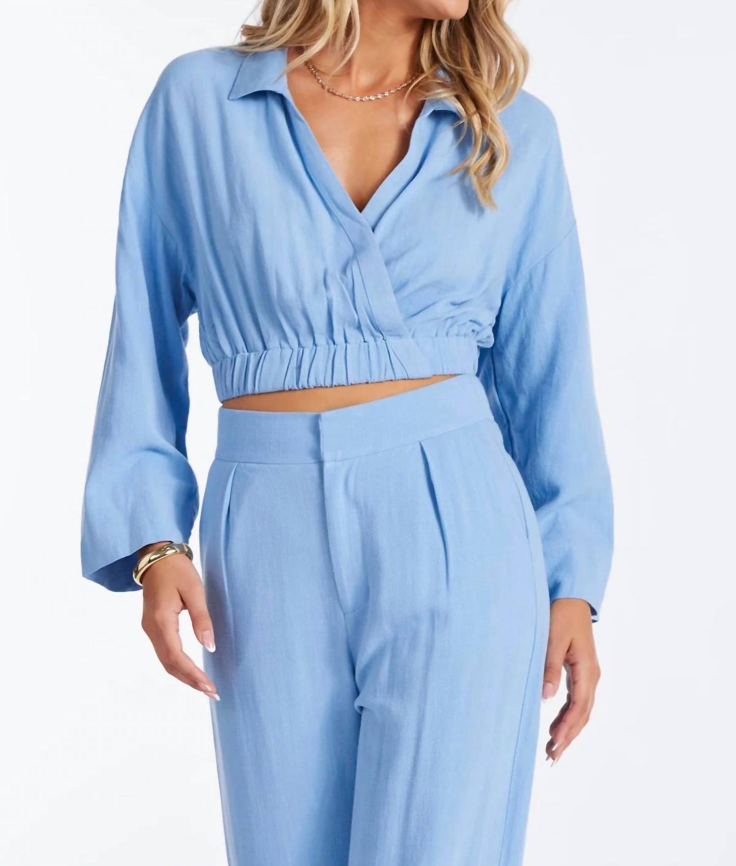 Bishop + Young - Sorrento Twist Front Top