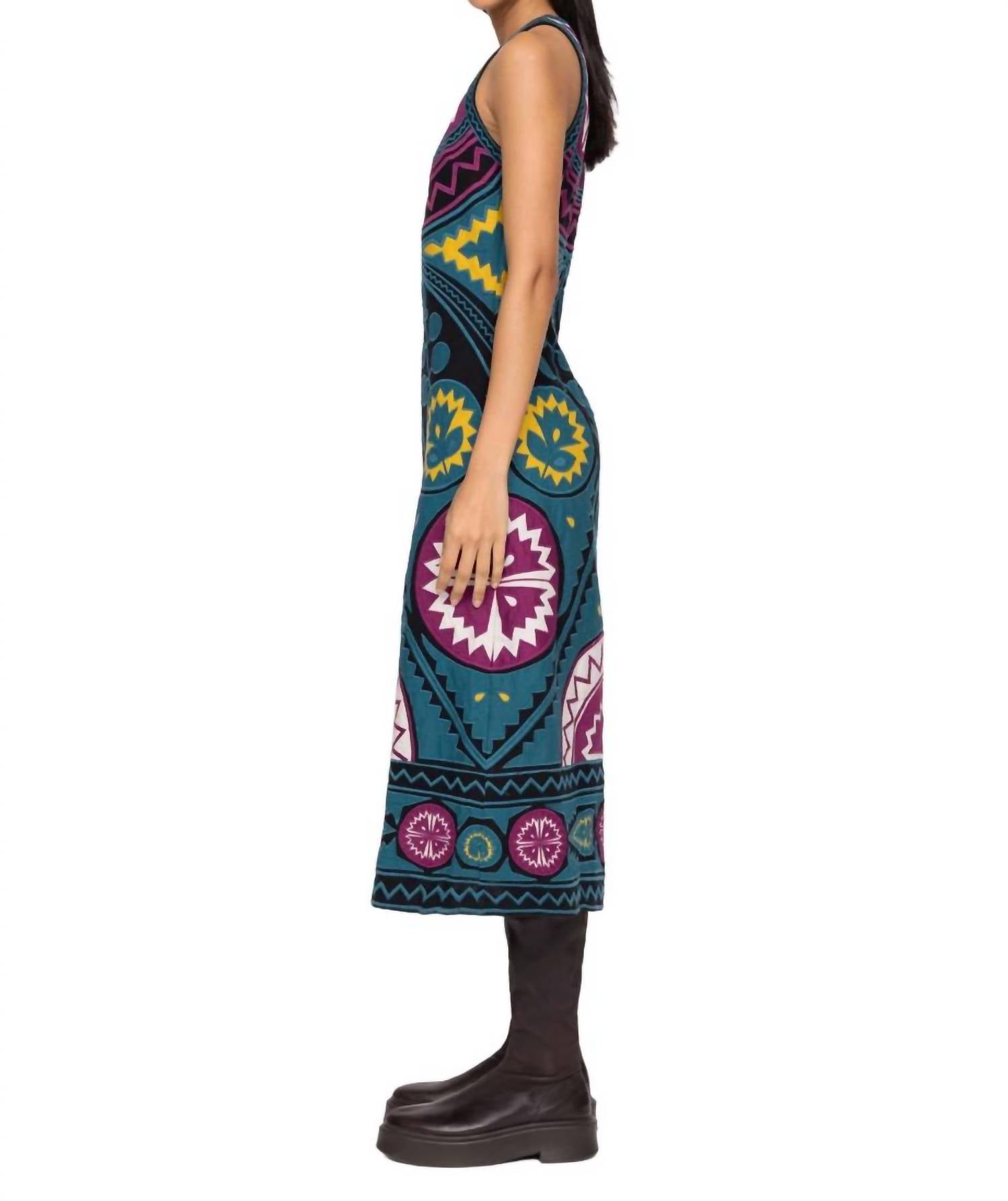 Sea - GAEL APPLIQUE SLEEVELESS DRESS