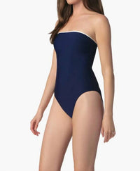 Helen Jon - Bandeau With Contrast One-piece