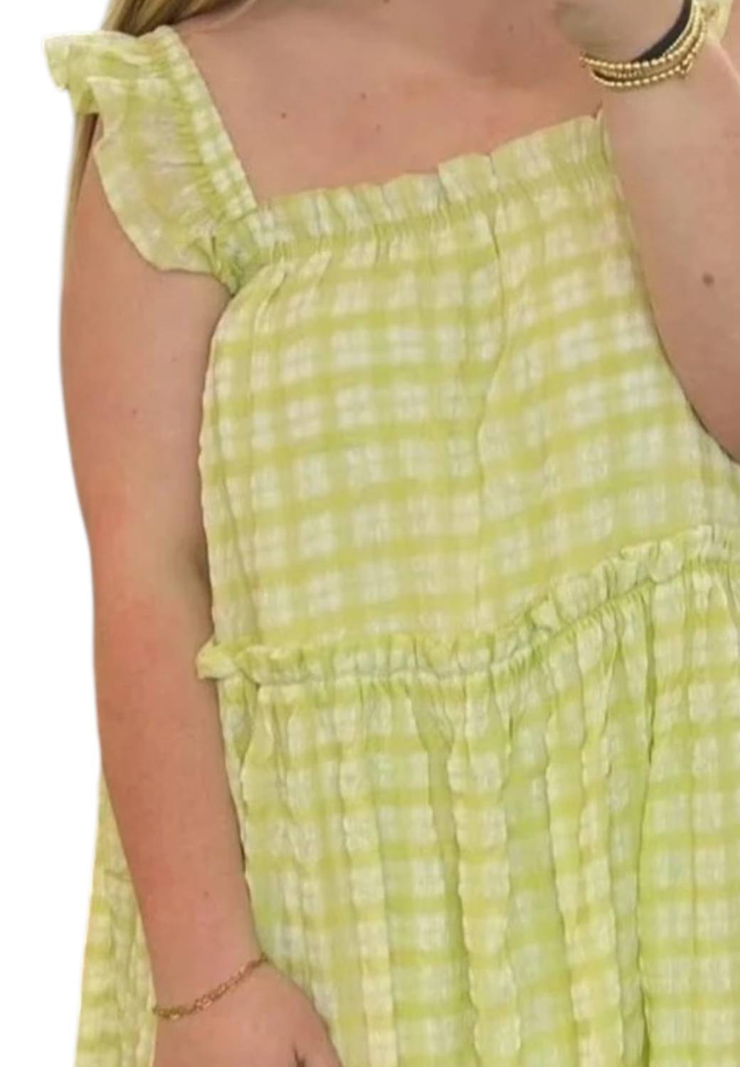 Beeson River - Lauren Gingham Maxi Dress
