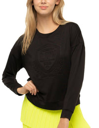 ROUND NECK LONG SLEEVE TOP