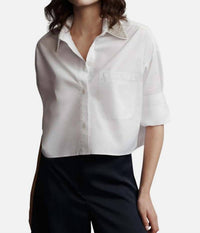 Twp - Next Ex With Crystal Collar Shirt