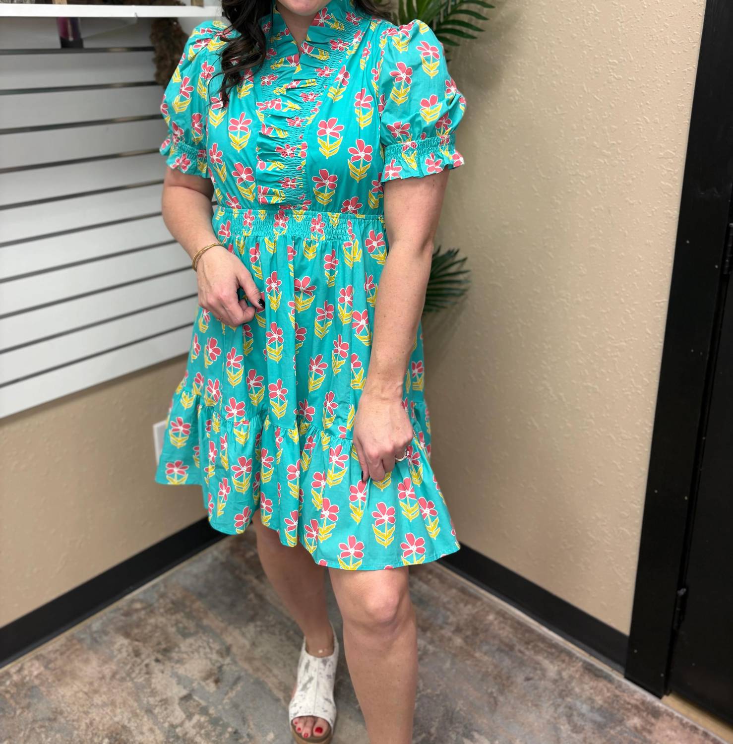 Umgee - Ruffle Babydoll Dress