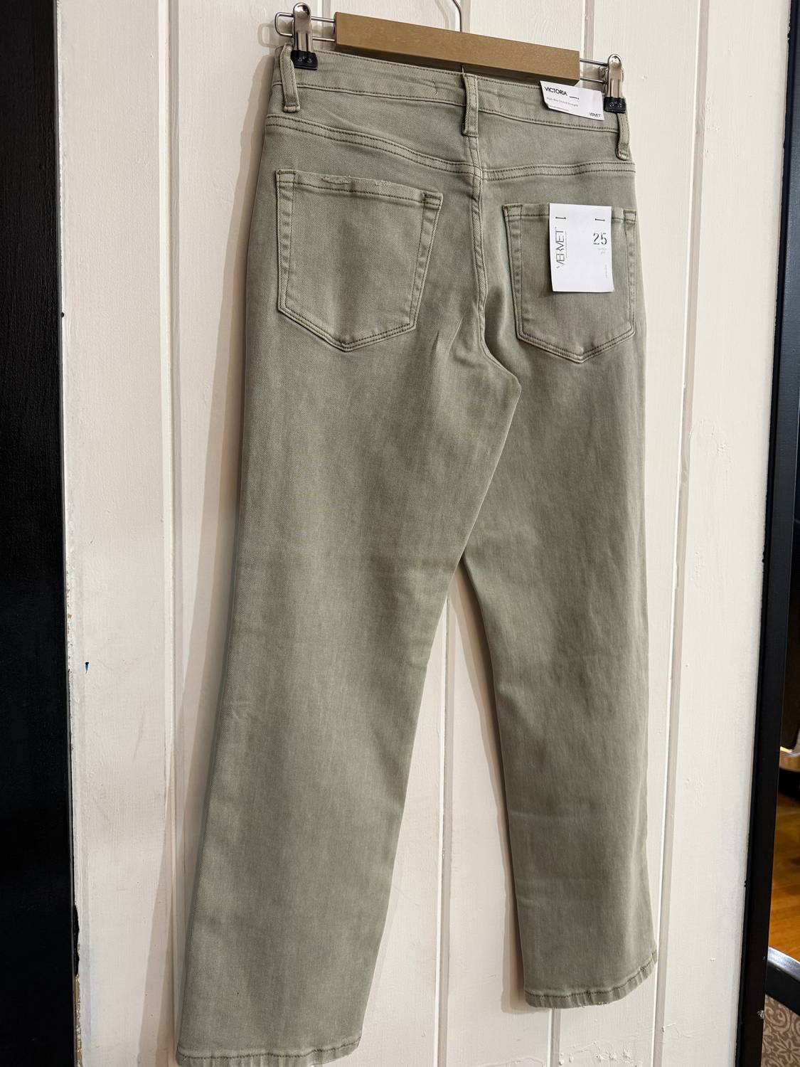 Vervet By Flying Monkey - Women's High Rise Crop Jean