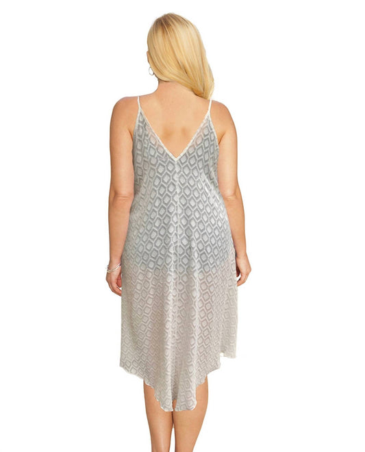 Always For Me - Plus Size V-Bottom Cover Up Dress