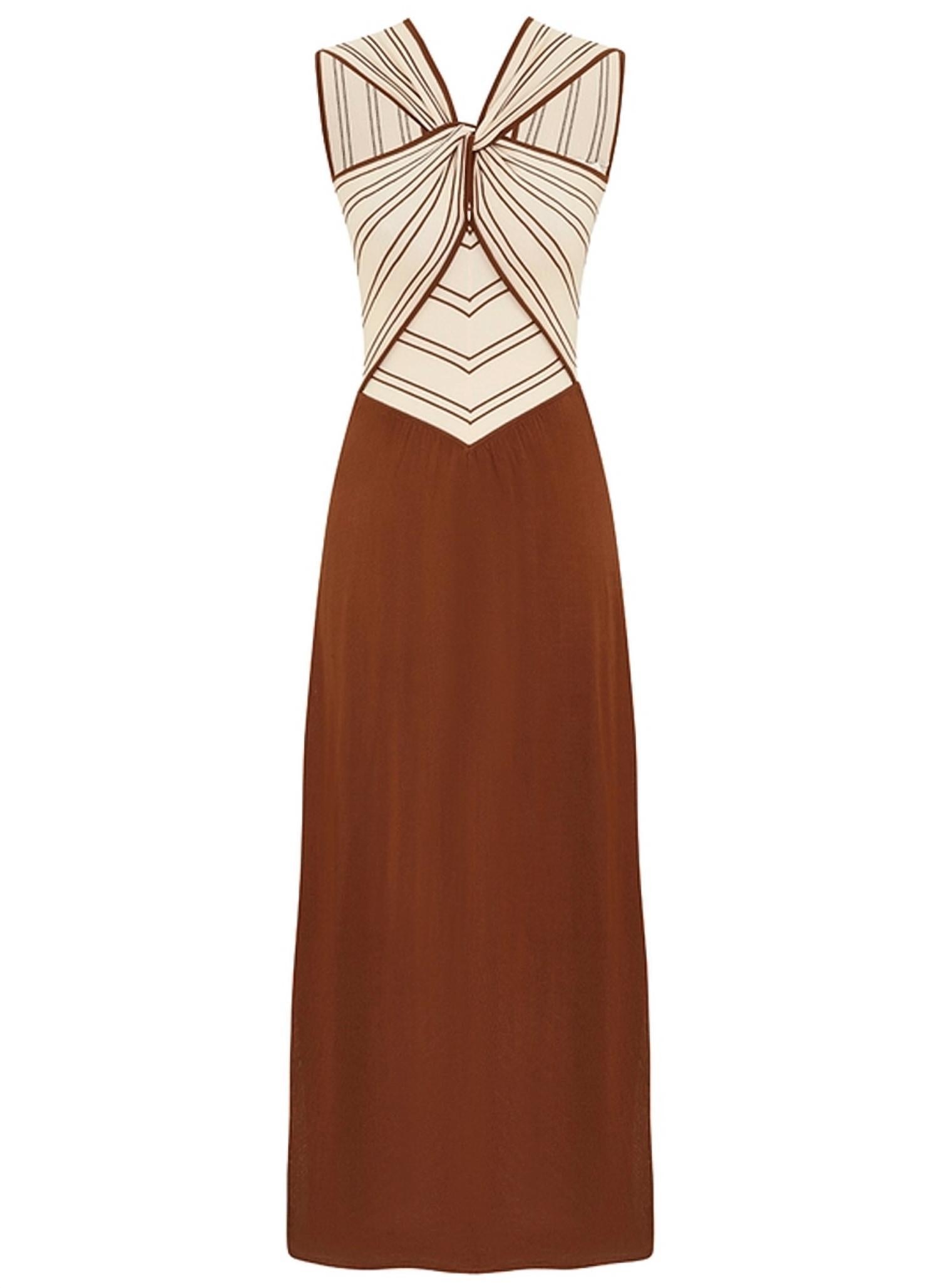 Zimmermann - Hypnotic Halter Dress