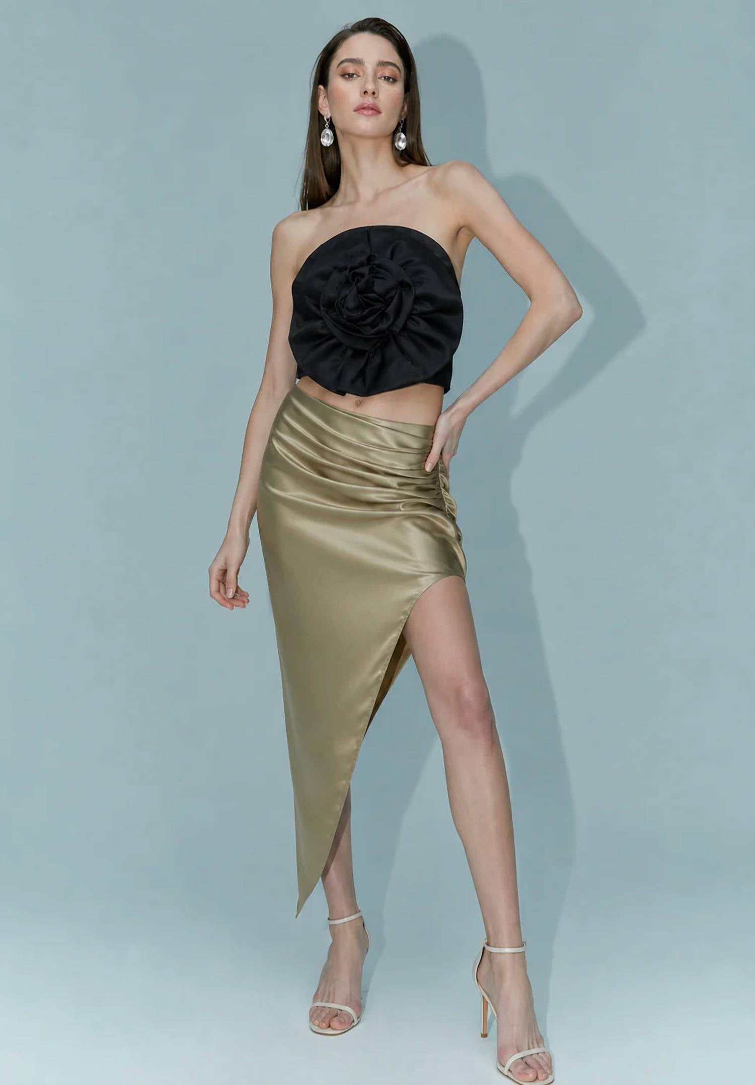 Aiifos - Camila Strapless Bustier Top