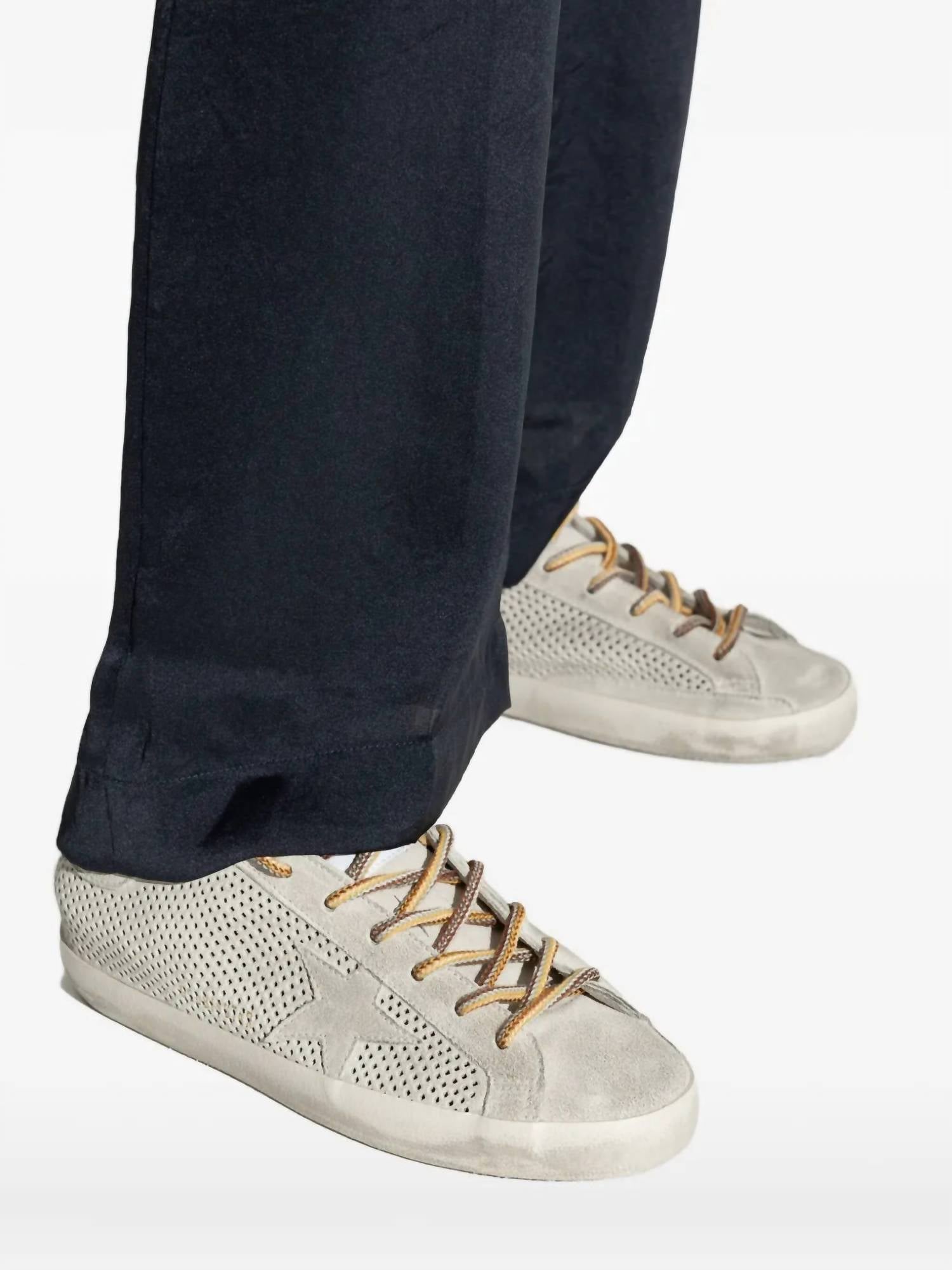 Golden Goose - Women's Super Star Perforated Quarter Sneakers