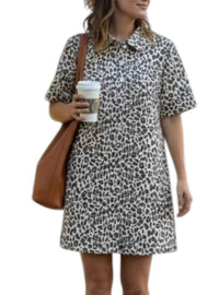 Entro - Leopard Mini Dress