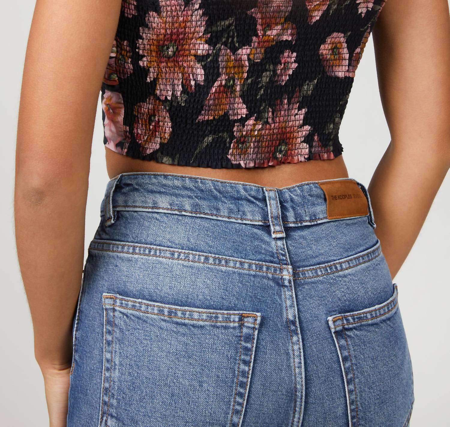 FLORAL CROP TOP