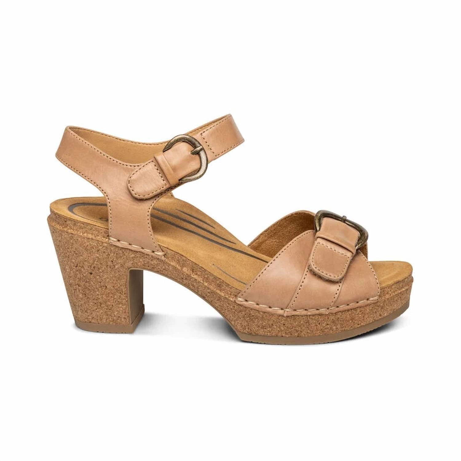 Aetrex - Women's Tory Open Toe Heel
