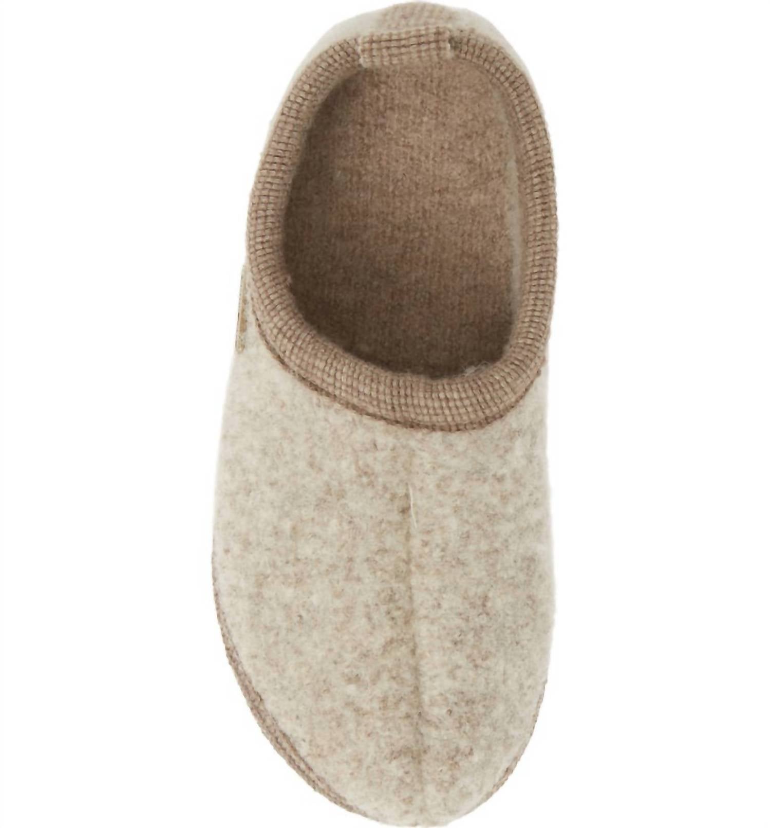 Haflinger - Unisex Freddie Boiled Wool Slipper