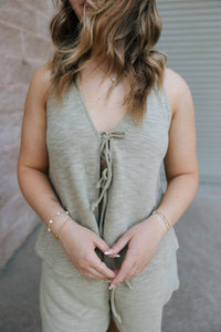 By Together - Hallie Halter Tie Top