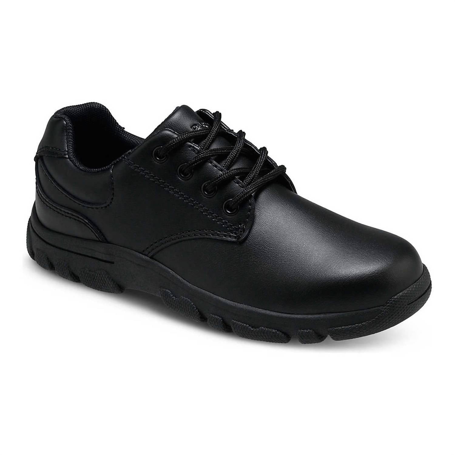 Hush Puppies Infant Or Toddler Sleek Leather Shoes in chad black - kids' boots