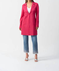 Joseph Ribkoff - Scuba Suede Straight Jacket