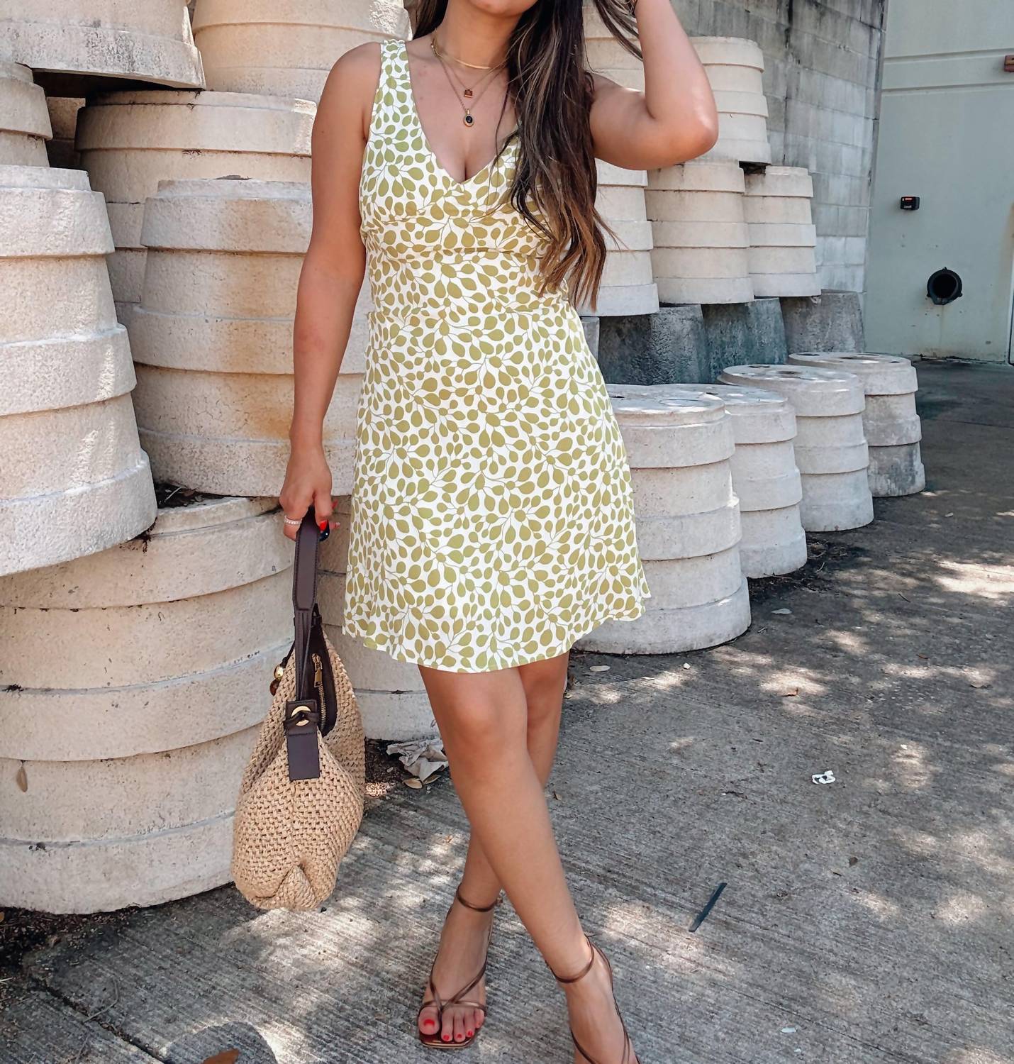 The Workshop Studio - Leafet Mini Dress