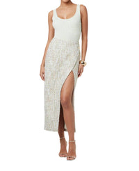 Toccin - Kate Tweed Wrap Skirt