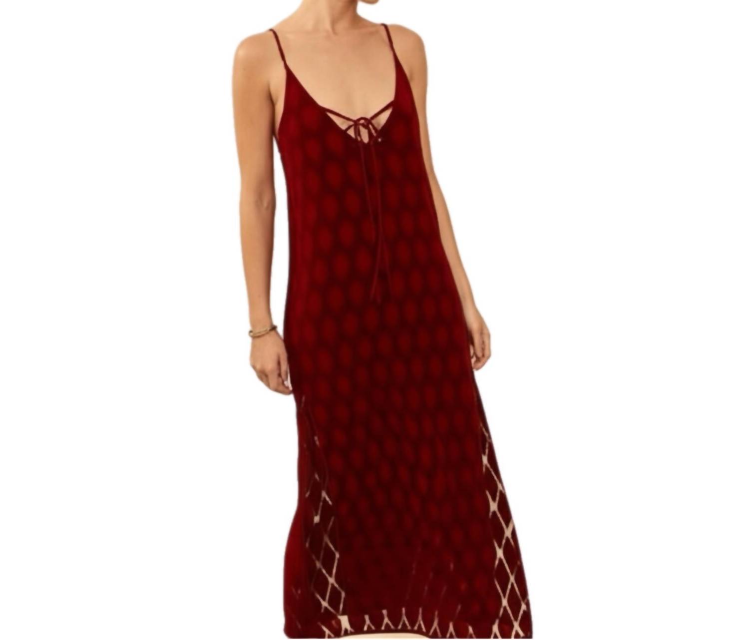 Band Of The Free - Lila Autumn Slit Midi Dress